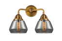 Bathroom Fixtures Two Lights by Innovations ( 405 | 288-2W-BB-G173 Nouveau 2 ) 
