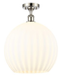 Semi-Flush Mts. Glass Down by Innovations ( 405 | 516-1C-PN-G1217-14WV Ballston ) 
