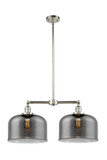 Mid. Chandeliers Glass Down by Innovations ( 405 | 209-PN-G73-L Franklin Restoration ) 