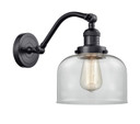 Sconces Single Glass by Innovations ( 405 | 515-1W-BK-G72 Franklin Restoration ) 