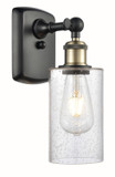 Sconces Single Glass by Innovations ( 405 | 516-1W-BAB-G804 Ballston ) 
