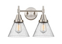 Bathroom Fixtures Two Lights by Innovations ( 405 | 447-2W-SN-G44 Caden ) 