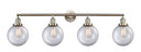 Bathroom Fixtures Four Lights by Innovations ( 405 | 215-SN-G202-8 Franklin Restoration ) 