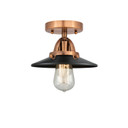 Semi-Flush Mts. Exposed Lamps by Innovations ( 405 | 288-1C-AC-M6-BK-LED Nouveau 2 ) 
