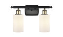 Bathroom Fixtures Two Lights by Innovations ( 405 | 516-2W-BAB-G801-LED Ballston ) 