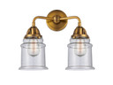 Bathroom Fixtures Two Lights by Innovations ( 405 | 288-2W-BB-G184 Nouveau 2 ) 