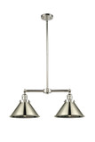Linear/Island 2 Light Bar by Innovations ( 405 | 209-PN-M10-PN Franklin Restoration ) 