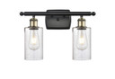 Bathroom Fixtures Two Lights by Innovations ( 405 | 516-2W-BAB-G804 Ballston ) 