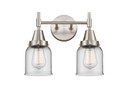 Bathroom Fixtures Two Lights by Innovations ( 405 | 447-2W-SN-G52-LED Caden ) 