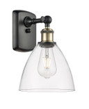 Sconces Single Glass by Innovations ( 405 | 516-1W-BAB-GBD-752 Ballston ) 