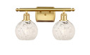 Bathroom Fixtures Two Lights by Innovations ( 405 | 516-2W-SG-G1216-6WM Ballston ) 