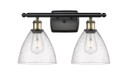 Bathroom Fixtures Two Lights by Innovations ( 405 | 516-2W-BAB-GBD-754 Ballston ) 