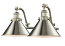 Bathroom Fixtures Two Lights by Innovations ( 405 | 515-2W-SN-M10-SN-LED Franklin Restoration ) 