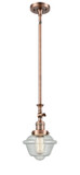 Mini Pendants Glass Down by Innovations ( 405 | 206-AC-G534 Franklin Restoration ) 