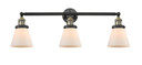 Bathroom Fixtures Three Lights by Innovations ( 405 | 205-BAB-G61-LED Franklin Restoration ) 