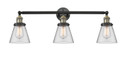 Bathroom Fixtures Three Lights by Innovations ( 405 | 205-BAB-G62-LED Franklin Restoration ) 
