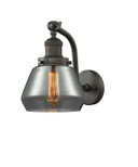 Sconces Single Glass by Innovations ( 405 | 515-1W-OB-G173-LED Franklin Restoration ) 