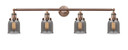Bathroom Fixtures Four Lights by Innovations ( 405 | 215-AC-G53-LED Franklin Restoration ) 