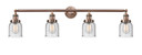 Bathroom Fixtures Four Lights by Innovations ( 405 | 215-AC-G54 Franklin Restoration ) 