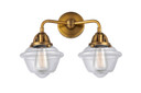 Bathroom Fixtures Two Lights by Innovations ( 405 | 288-2W-BB-G532 Nouveau 2 ) 