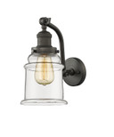 Sconces Single Glass by Innovations ( 405 | 515-1W-OB-G182-LED Franklin Restoration ) 