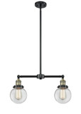 Linear/Island 2 Light Bar by Innovations ( 405 | 209-BAB-G202-6 Franklin Restoration ) 