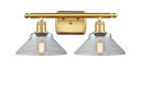 Bathroom Fixtures Two Lights by Innovations ( 405 | 516-2W-SG-G132 Ballston ) 
