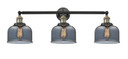 Bathroom Fixtures Three Lights by Innovations ( 405 | 205-BAB-G73 Franklin Restoration ) 