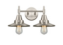 Bathroom Fixtures Two Lights by Innovations ( 405 | 447-2W-SN-M2-SN-LED Caden ) 