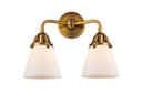 Bathroom Fixtures Two Lights by Innovations ( 405 | 288-2W-BB-G61-LED Nouveau 2 ) 