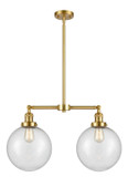 Linear/Island 2 Light Bar by Innovations ( 405 | 209-SG-G204-10 Franklin Restoration ) 