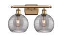 Bathroom Fixtures Two Lights by Innovations ( 405 | 516-2W-BB-G1213-8SM Ballston ) 