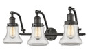 Bathroom Fixtures Three Lights by Innovations ( 405 | 515-3W-OB-G192 Franklin Restoration ) 