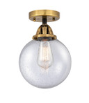Semi-Flush Mts. Glass Down by Innovations ( 405 | 288-1C-BAB-G204-8 Nouveau 2 ) 