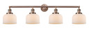 Bathroom Fixtures Four Lights by Innovations ( 405 | 215-AC-G71-LED Franklin Restoration ) 