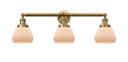 Bathroom Fixtures Three Lights by Innovations ( 405 | 205-BB-G171 Franklin Restoration ) 