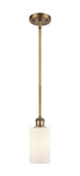 Mini Pendants Glass Down by Innovations ( 405 | 516-1S-BB-G801-LED Ballston ) 