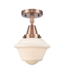 Semi-Flush Mts. Glass Down by Innovations ( 405 | 447-1C-AC-G531-LED Caden ) 