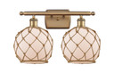 Bathroom Fixtures Two Lights by Innovations ( 405 | 516-2W-BB-G121-8RB Ballston ) 