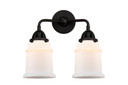 Bathroom Fixtures Two Lights by Innovations ( 405 | 288-2W-BK-G181 Nouveau 2 ) 