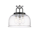 Semi-Flush Mts. Glass Down by Innovations ( 405 | 239-3C-BPC-G239-15CL Downtown Urban ) 