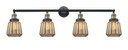 Bathroom Fixtures Four Lights by Innovations ( 405 | 215-BAB-G146-LED Franklin Restoration ) 