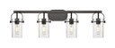 Bathroom Fixtures Four Lights by Innovations ( 405 | 423-4W-BK-G423-7SDY Downtown Urban ) 