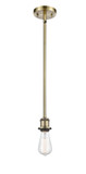 Mini Pendants Exposed Lamps by Innovations ( 405 | 516-1S-AB-LED Ballston ) 
