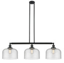 Linear/Island 3 Light Bar by Innovations ( 405 | 213-BK-G74-L Franklin Restoration ) 