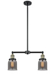 Mid. Chandeliers Glass Down by Innovations ( 405 | 209-BAB-G53-LED Franklin Restoration ) 