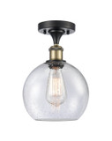 Semi-Flush Mts. Cage by Innovations ( 405 | 516-1C-BAB-G124-8-LED Ballston ) 