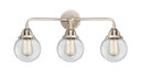 Bathroom Fixtures Three Lights by Innovations ( 405 | 288-3W-PN-G202-6 Nouveau 2 ) 