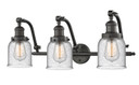 Bathroom Fixtures Three Lights by Innovations ( 405 | 515-3W-OB-G54-LED Franklin Restoration ) 