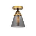 Semi-Flush Mts. Glass Down by Innovations ( 405 | 288-1C-BAB-G63-LED Nouveau 2 ) 